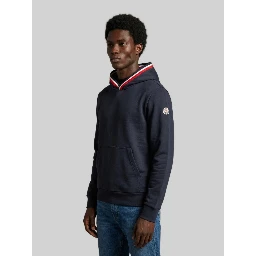 Hoodie tricolour detail