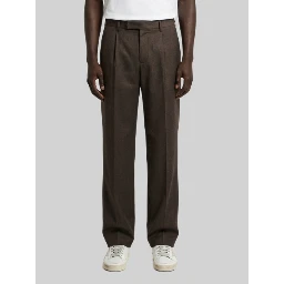 Samuel trousers in wool drill