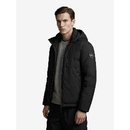 Lodge jacket with hood