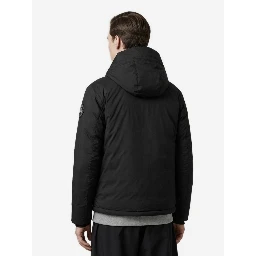 Lodge jacket with hood