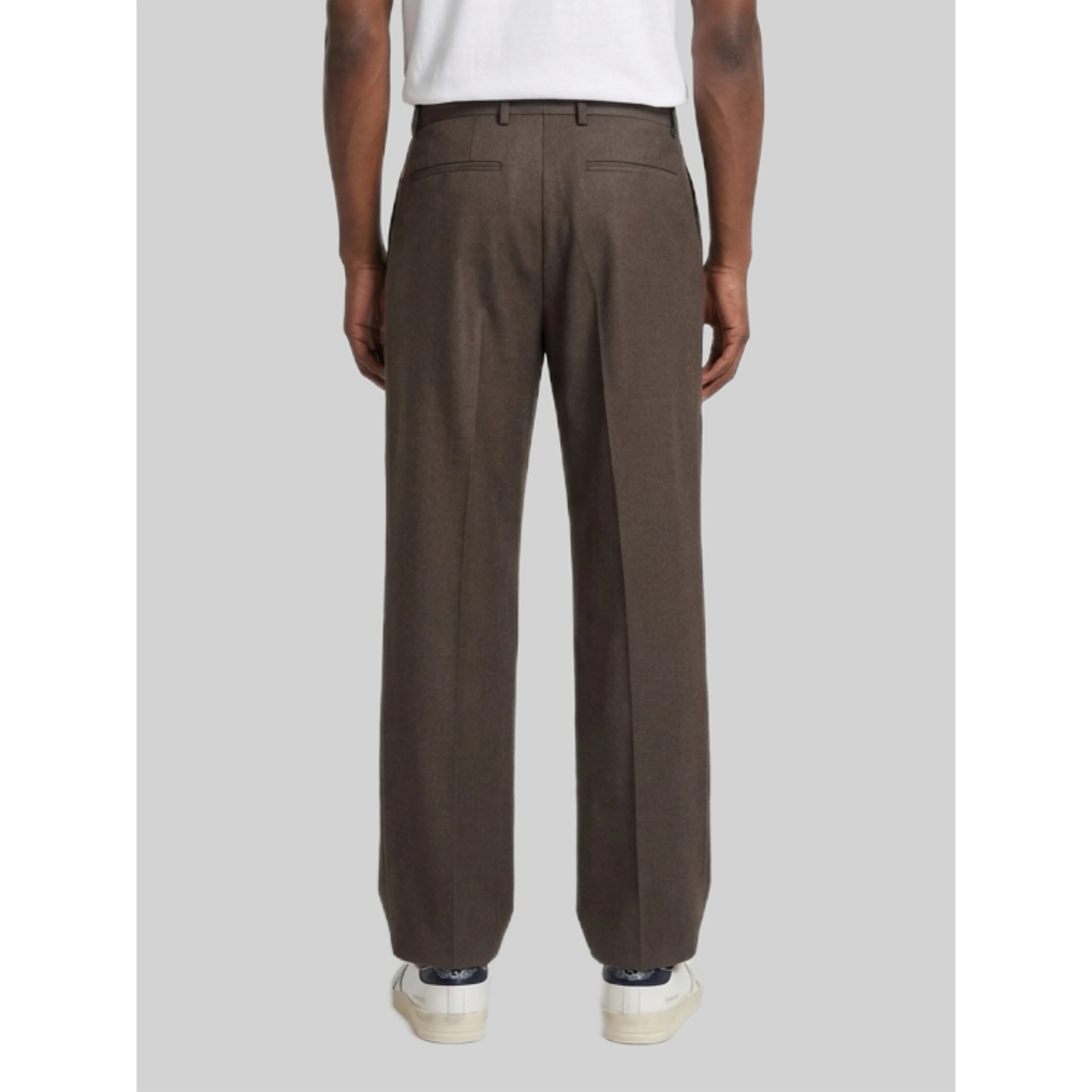 Samuel trousers in wool drill