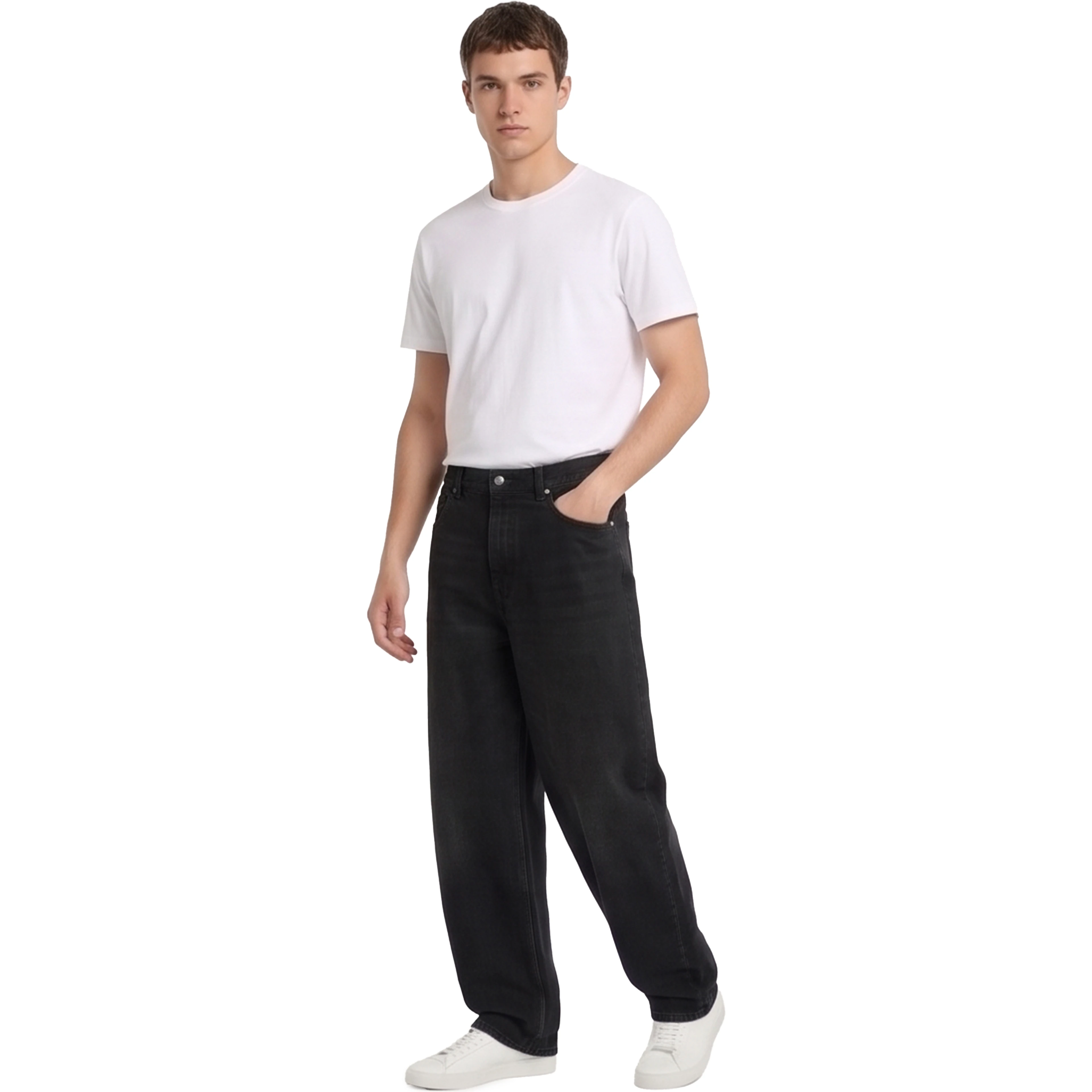 Black Denim jeans straight fit