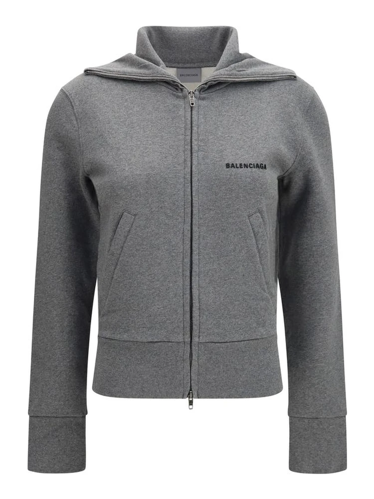 Gray Cotton Sweatshirt