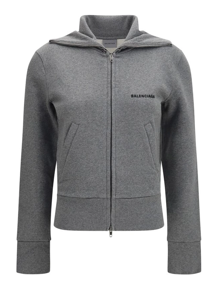 Gray Cotton Sweatshirt