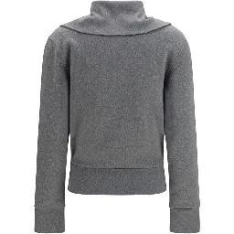 Gray Cotton Sweatshirt