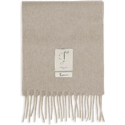 Beige Wool Oves Aries Scarf