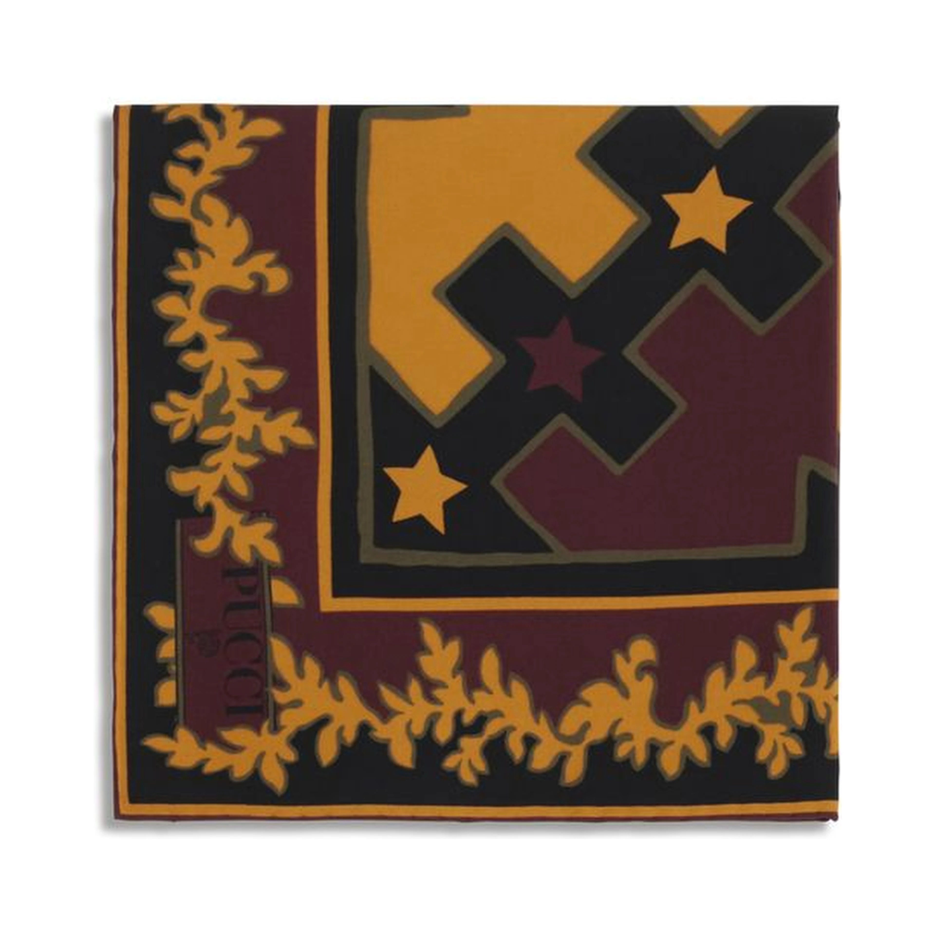 Multicolor Silk Scarf