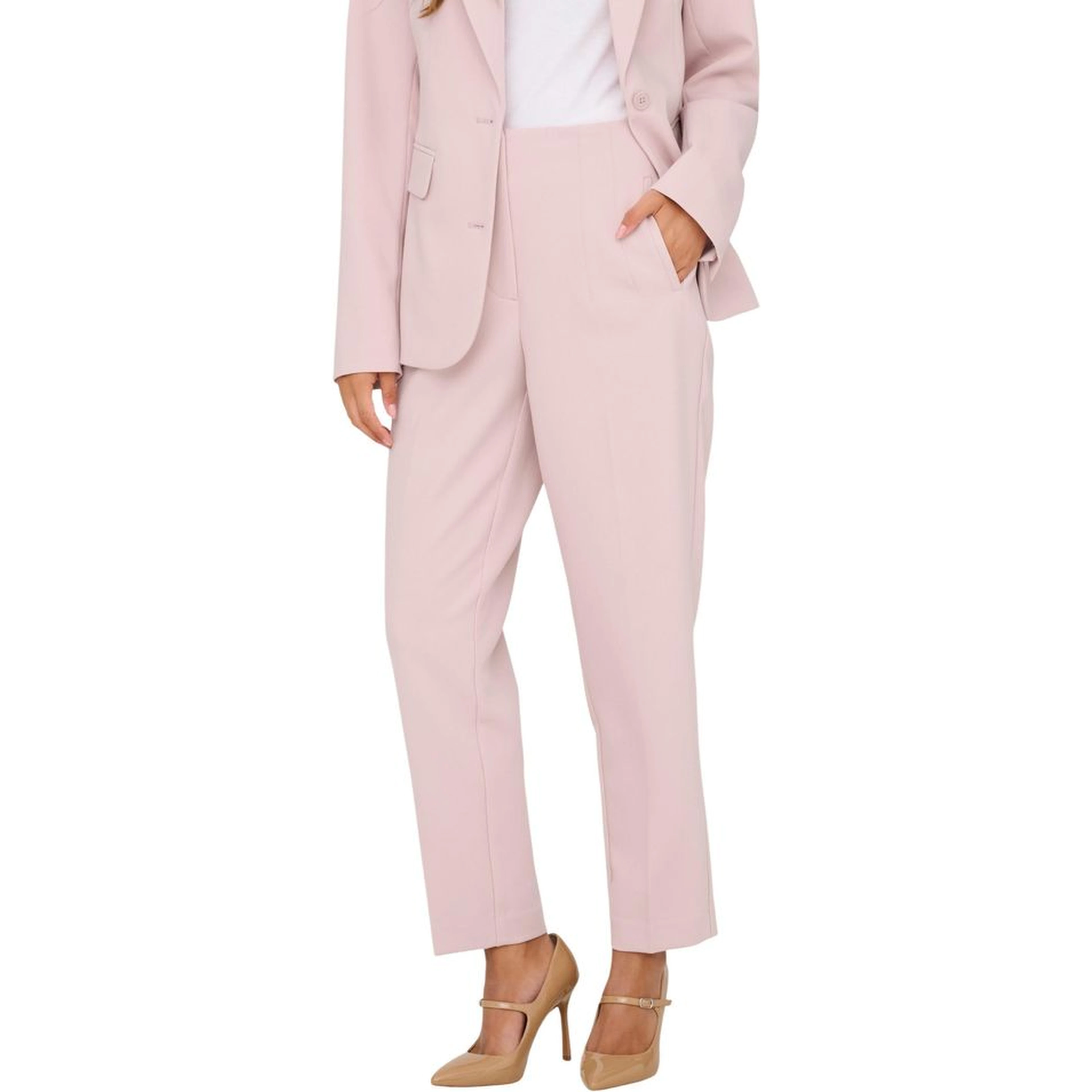 Pink Recycled Polyester Blazer
