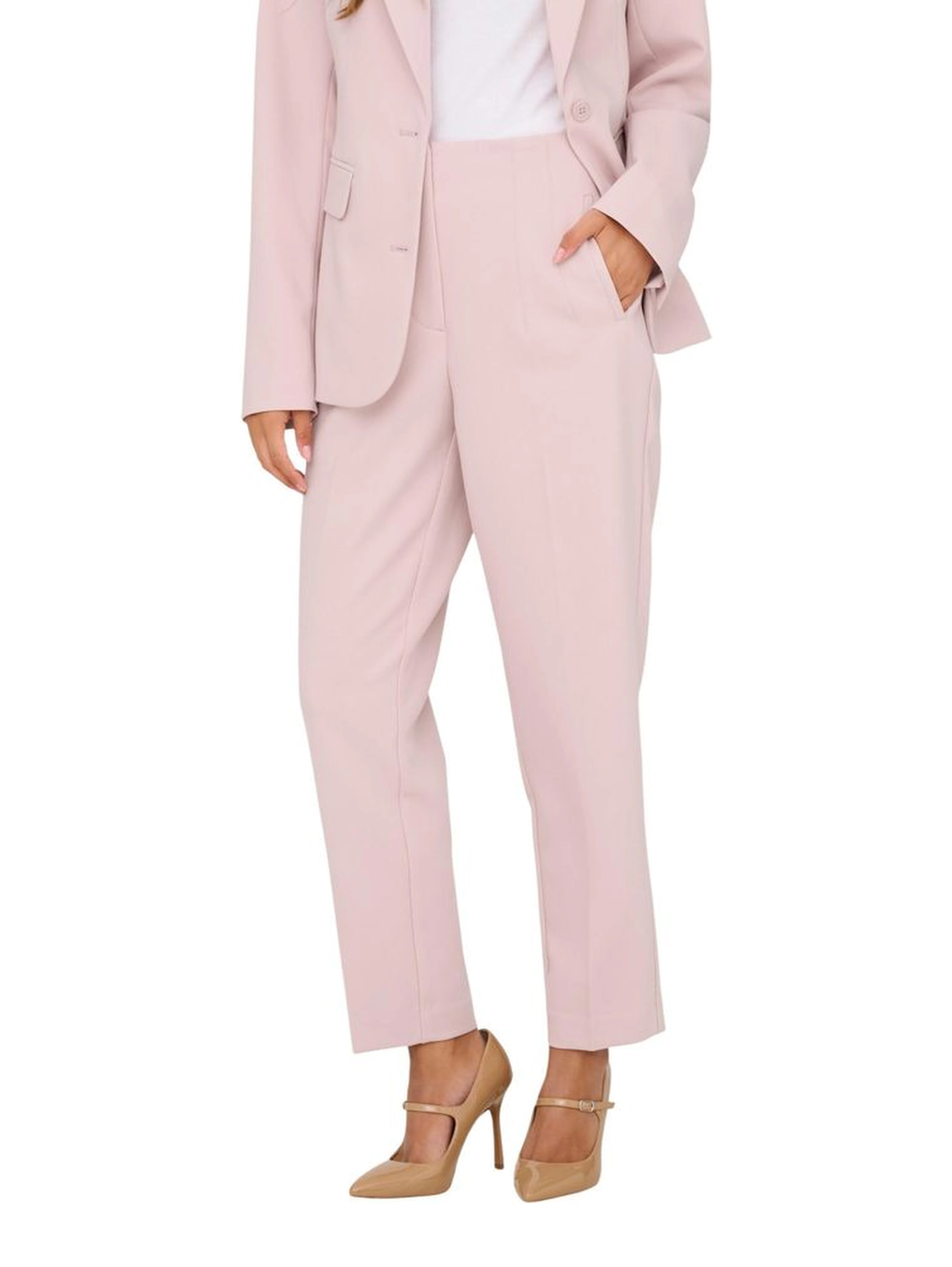 Pink Recycled Polyester Blazer
