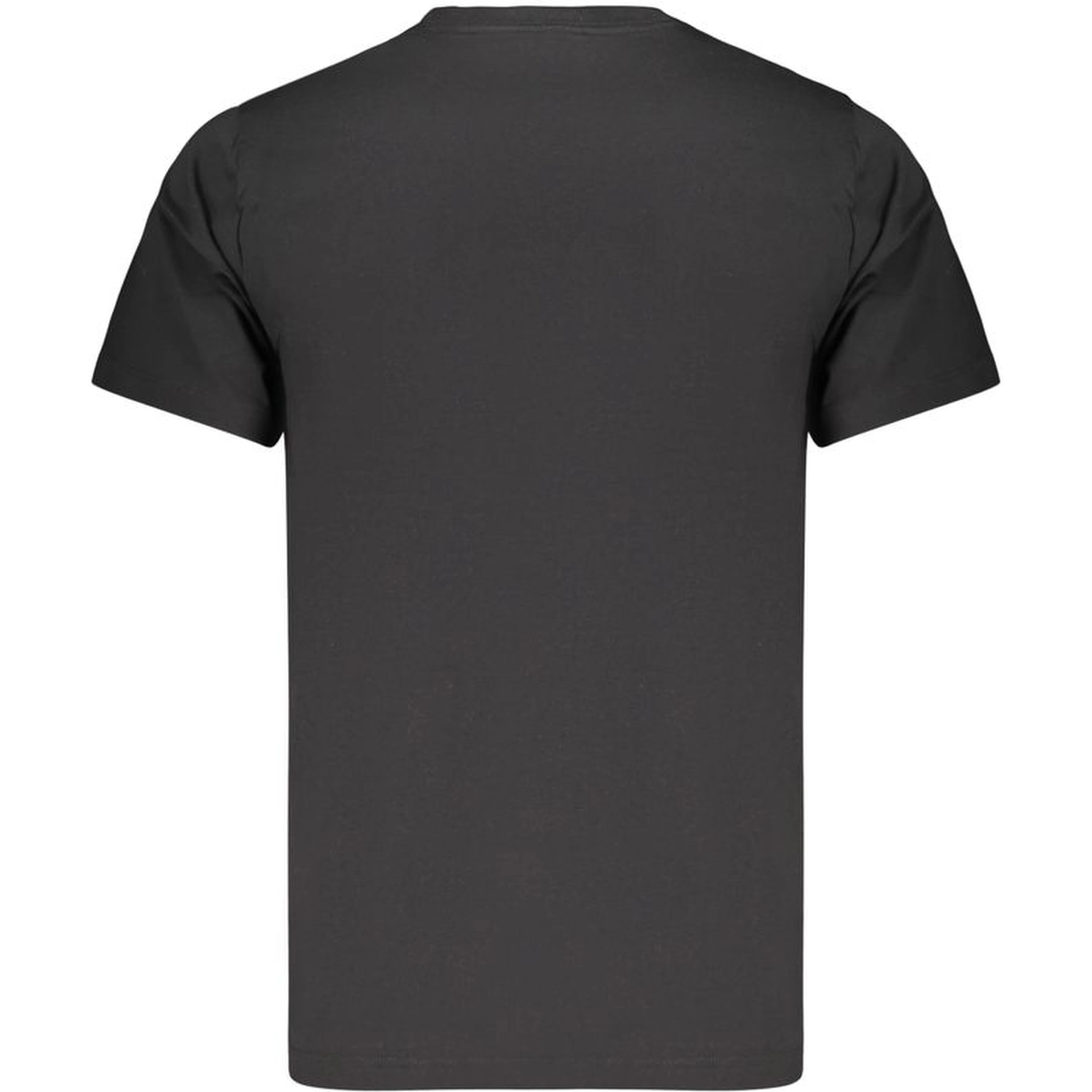 Black Cotton Men's T-Shirt