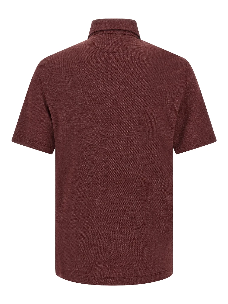 Bordeaux Virgin Wool Polo Shirt alternative