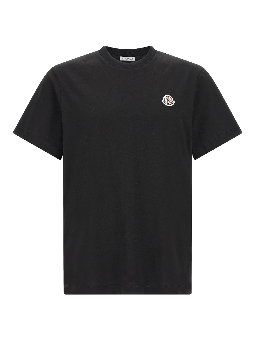 Black Cotton T-Shirt