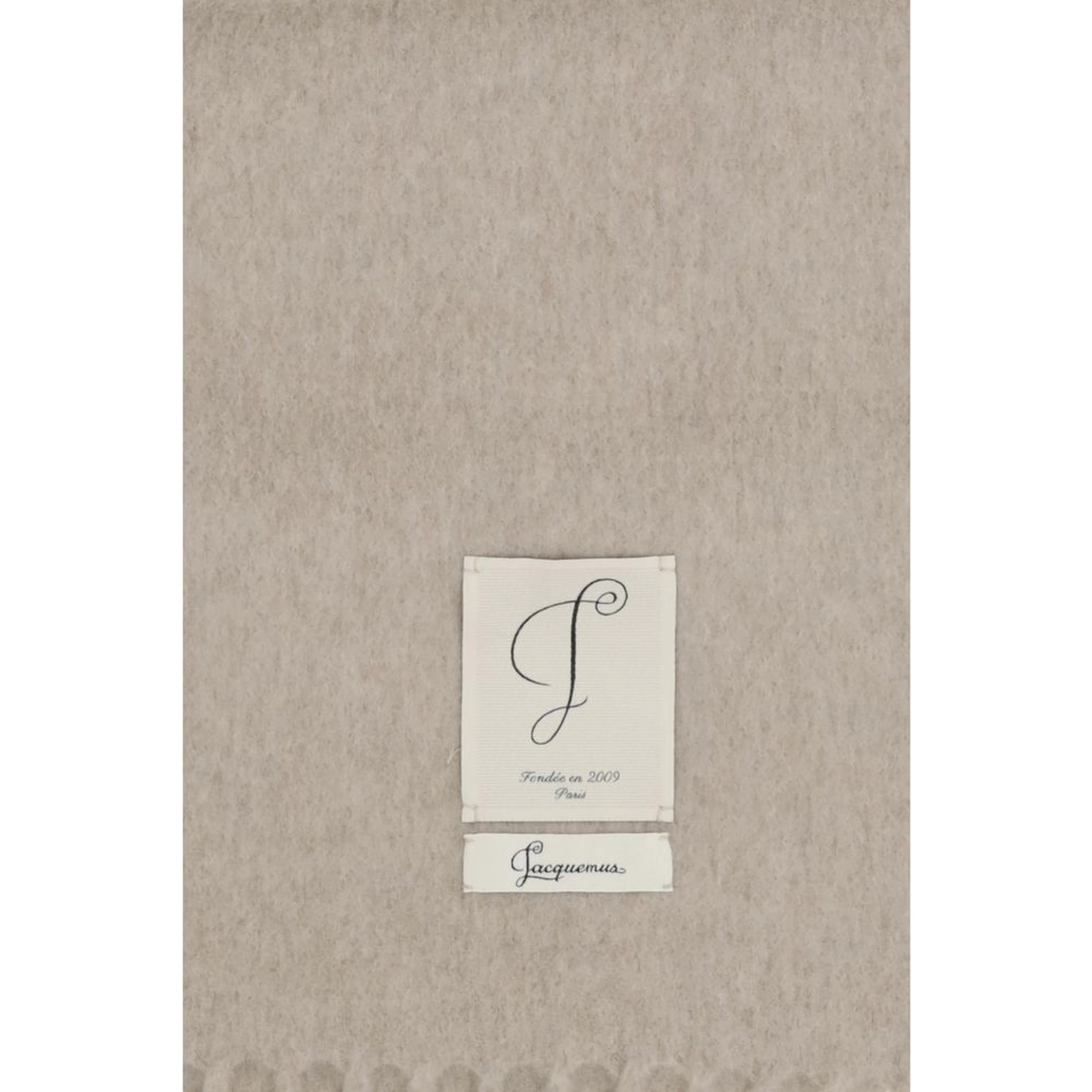 Beige Wool Oves Aries Scarf