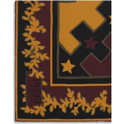 Multicolor Silk Scarf