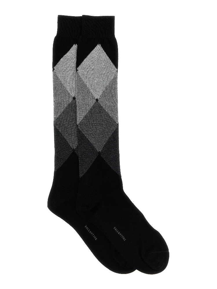 Black Cotton Socks