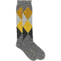 Gray Cotton Socks