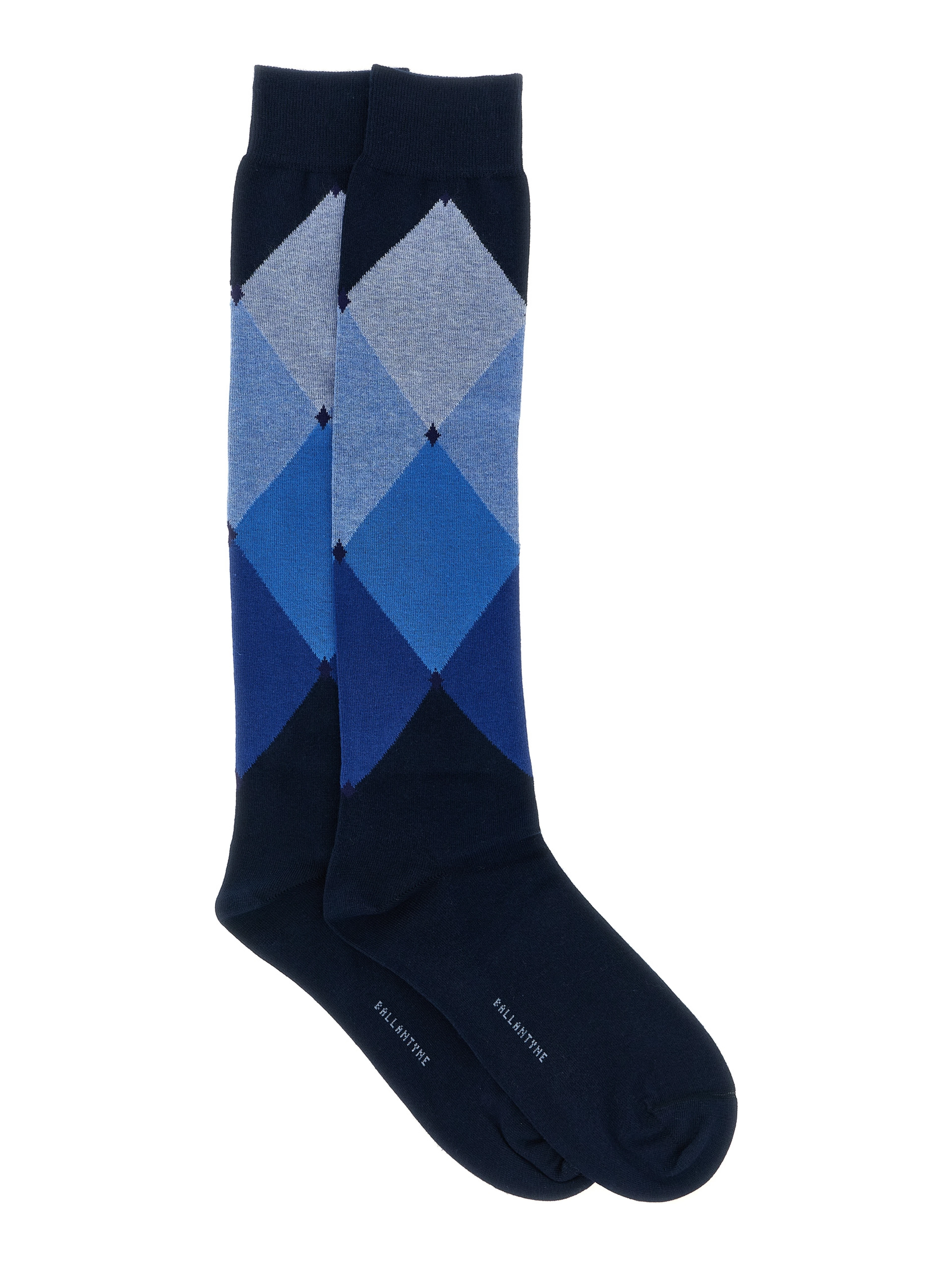 Blue Cotton Socks