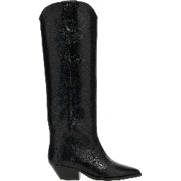 Black Calfskin Chelsea Boots