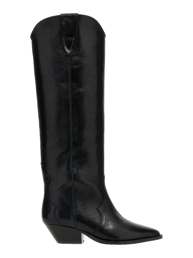 Black Calfskin Chelsea Boots