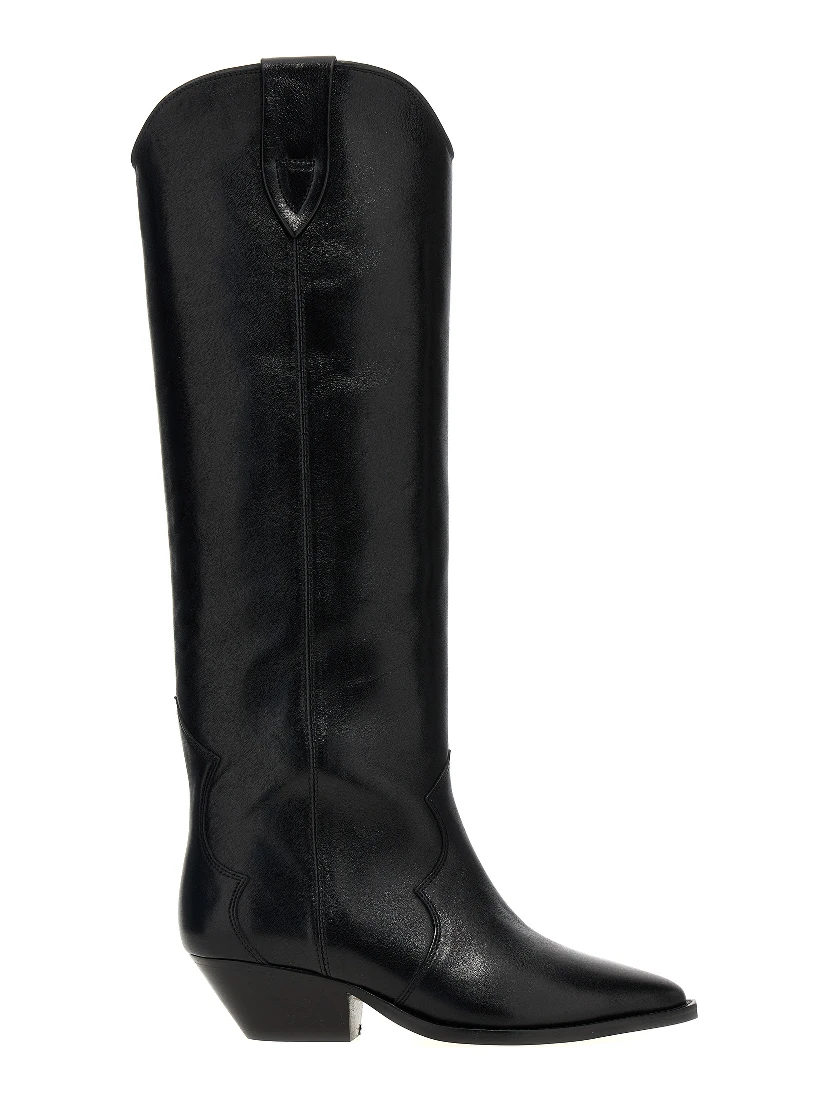 Black Calfskin Chelsea Boots