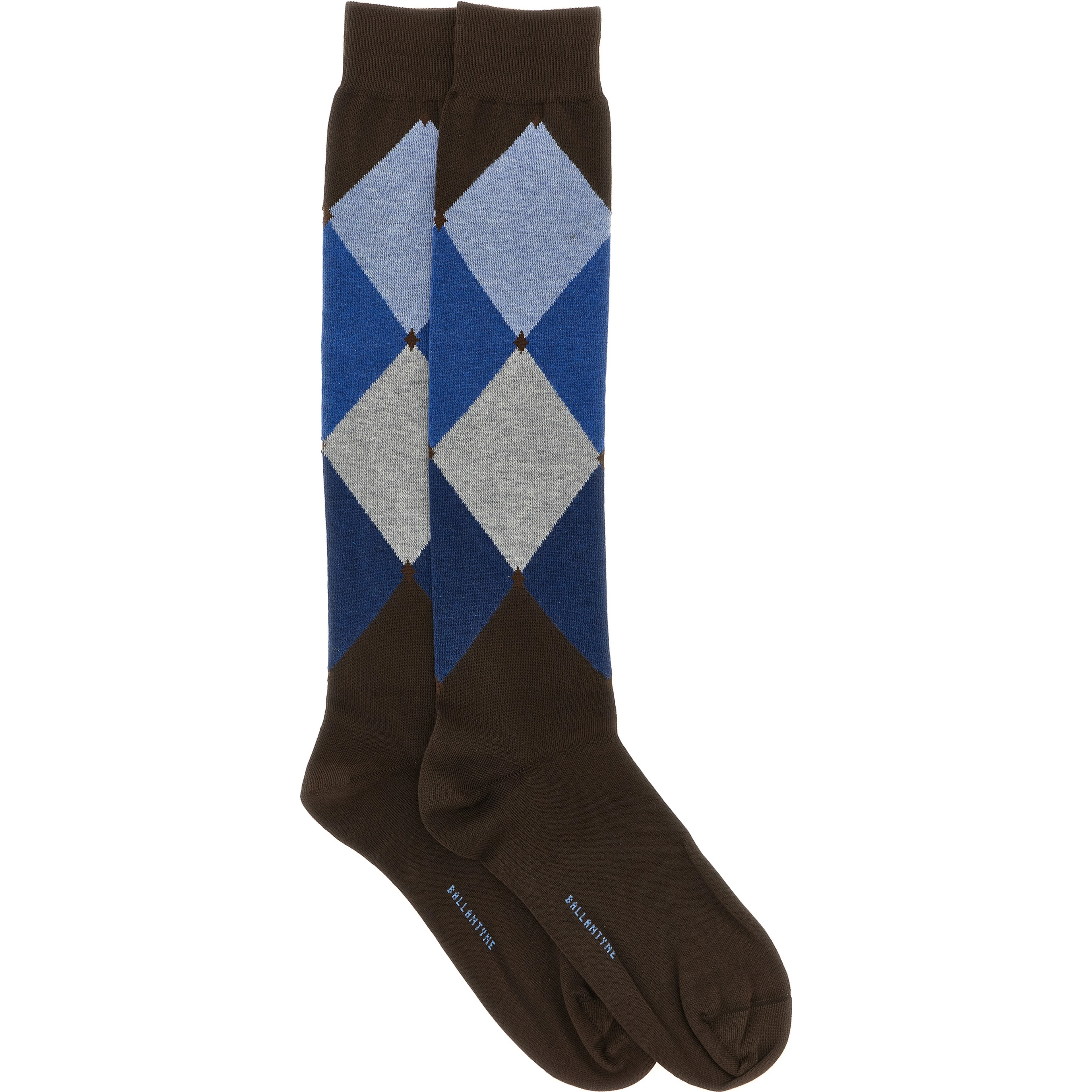 Brown Cotton Socks