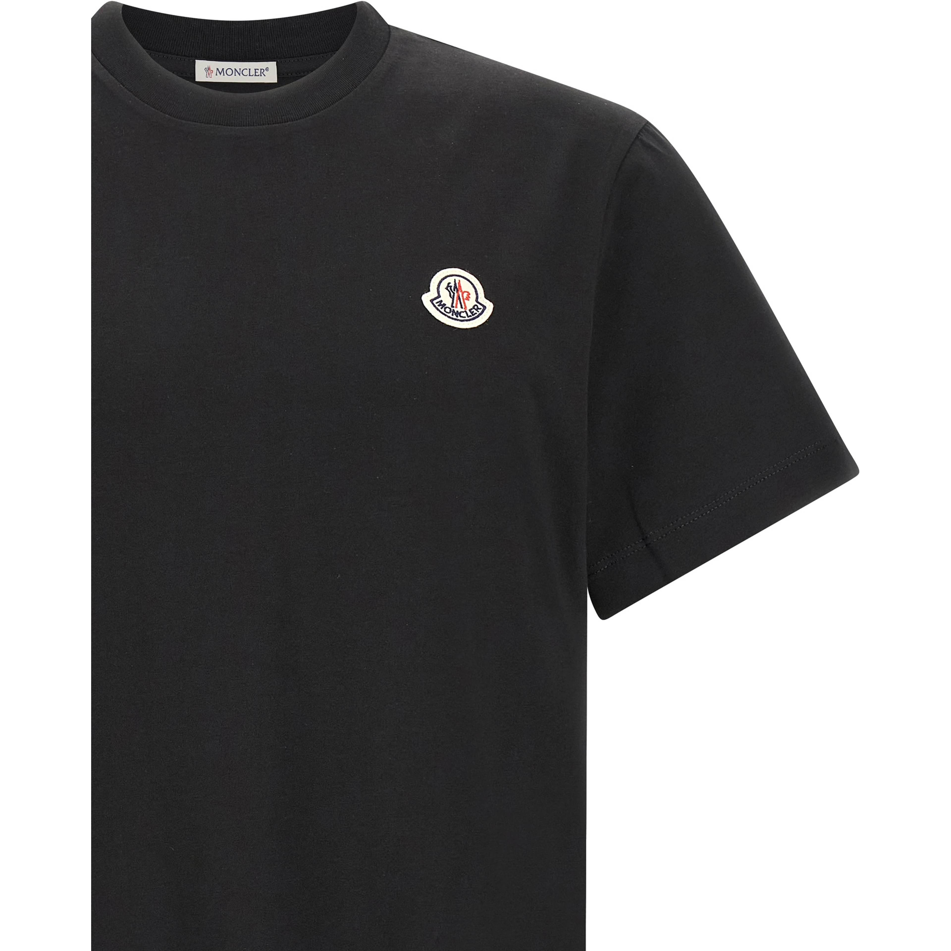 Black Cotton T-Shirt