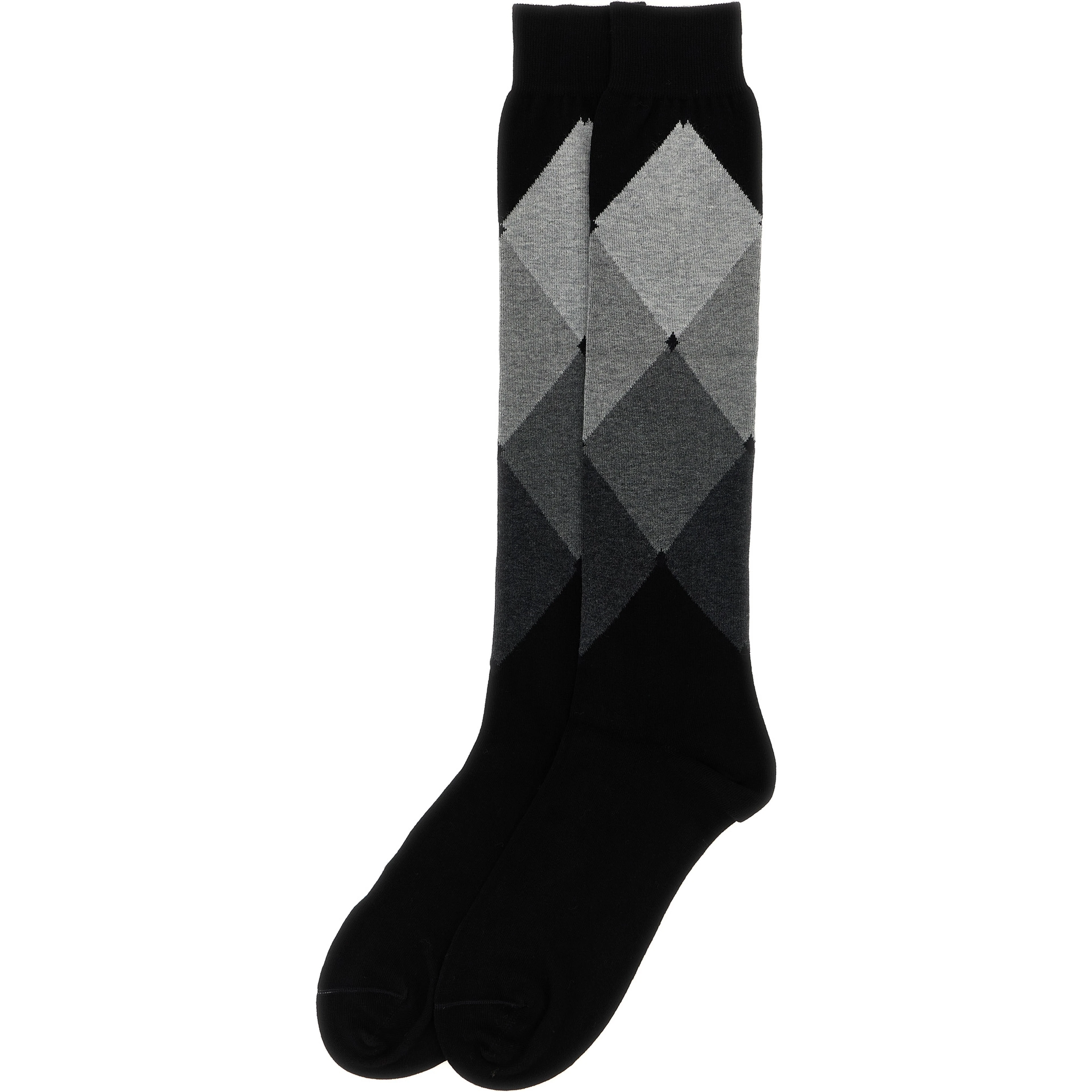Black Cotton Socks