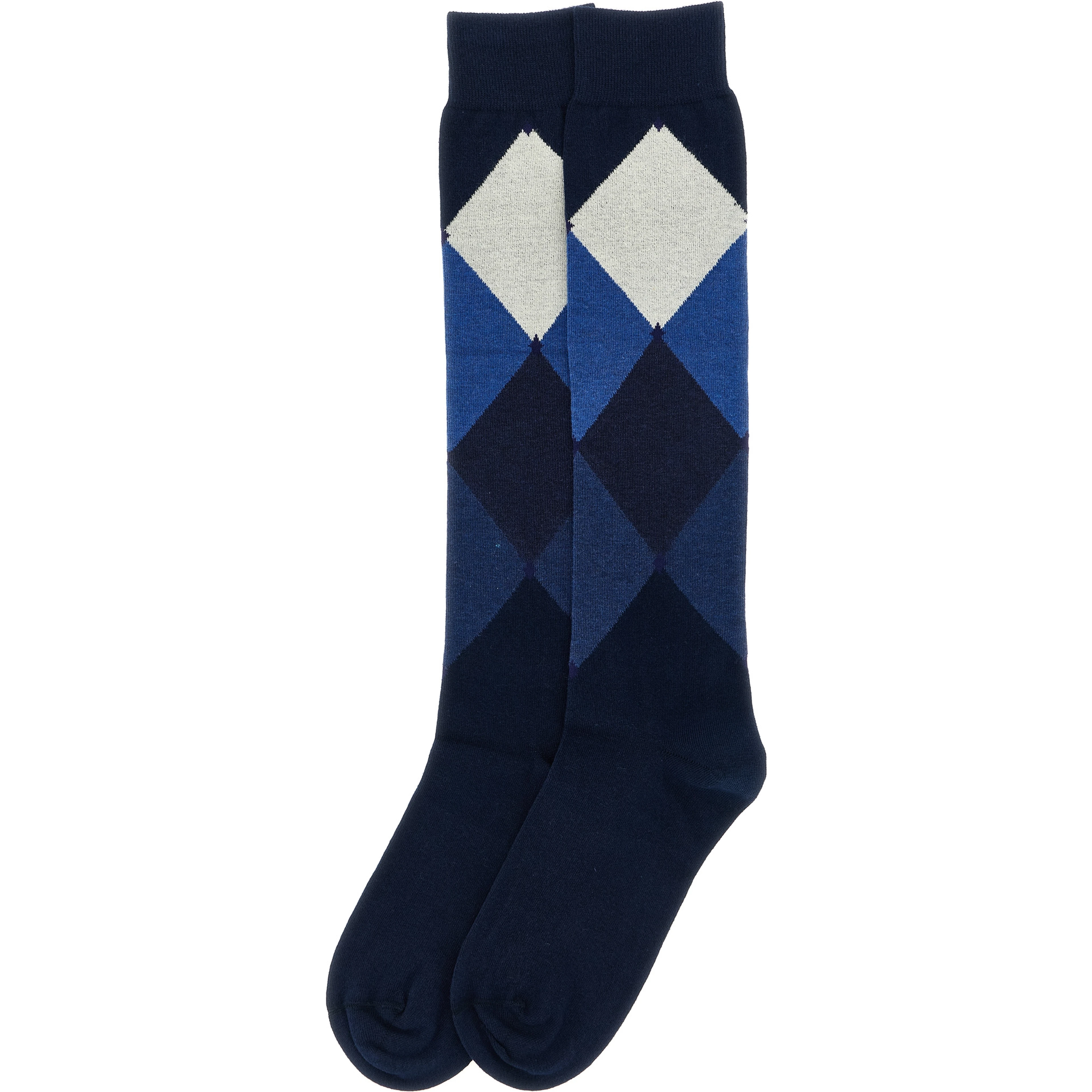 Blue Cotton Socks