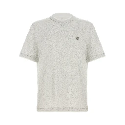 Gray Cotton T-Shirt