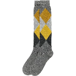 Gray Cotton Socks