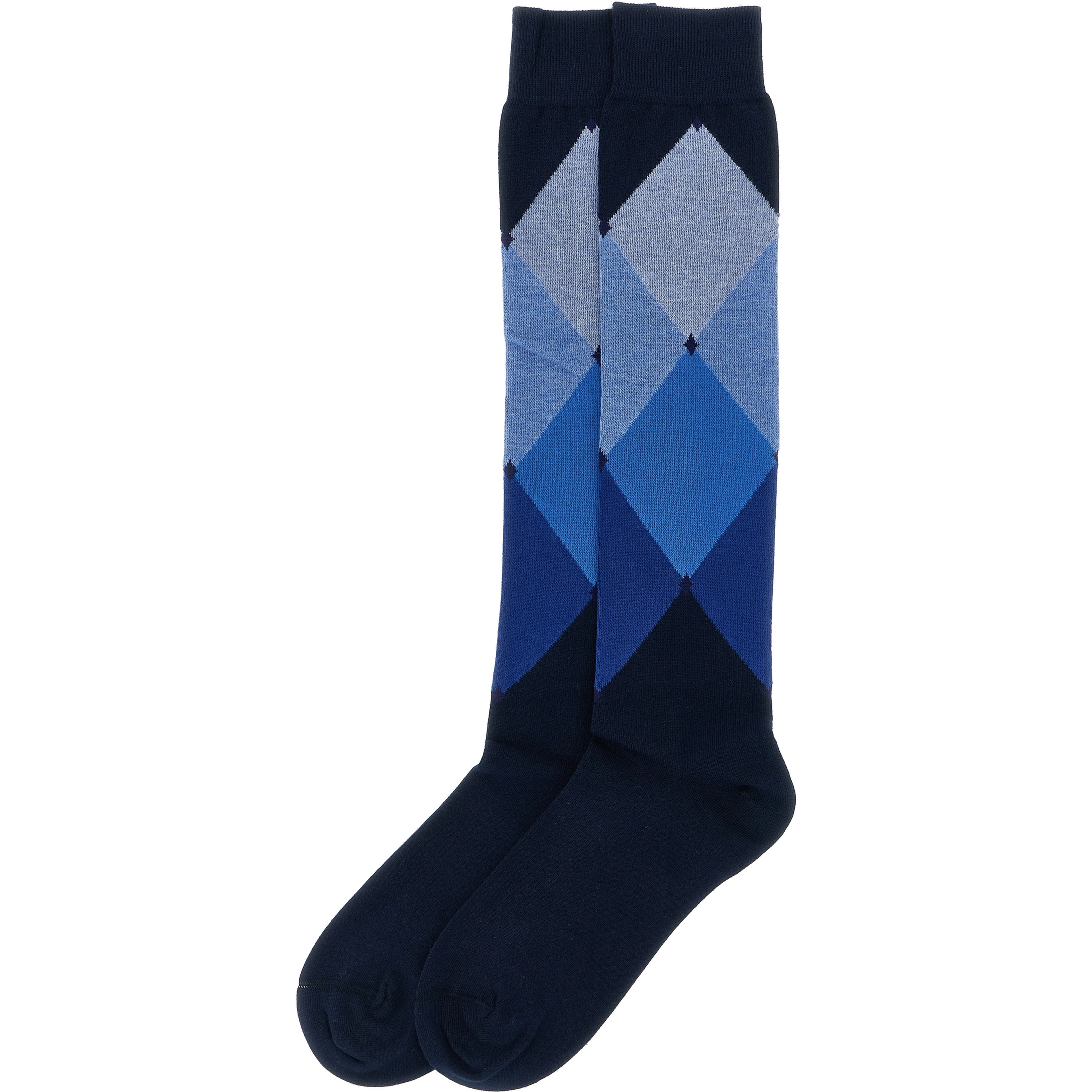 Blue Cotton Socks