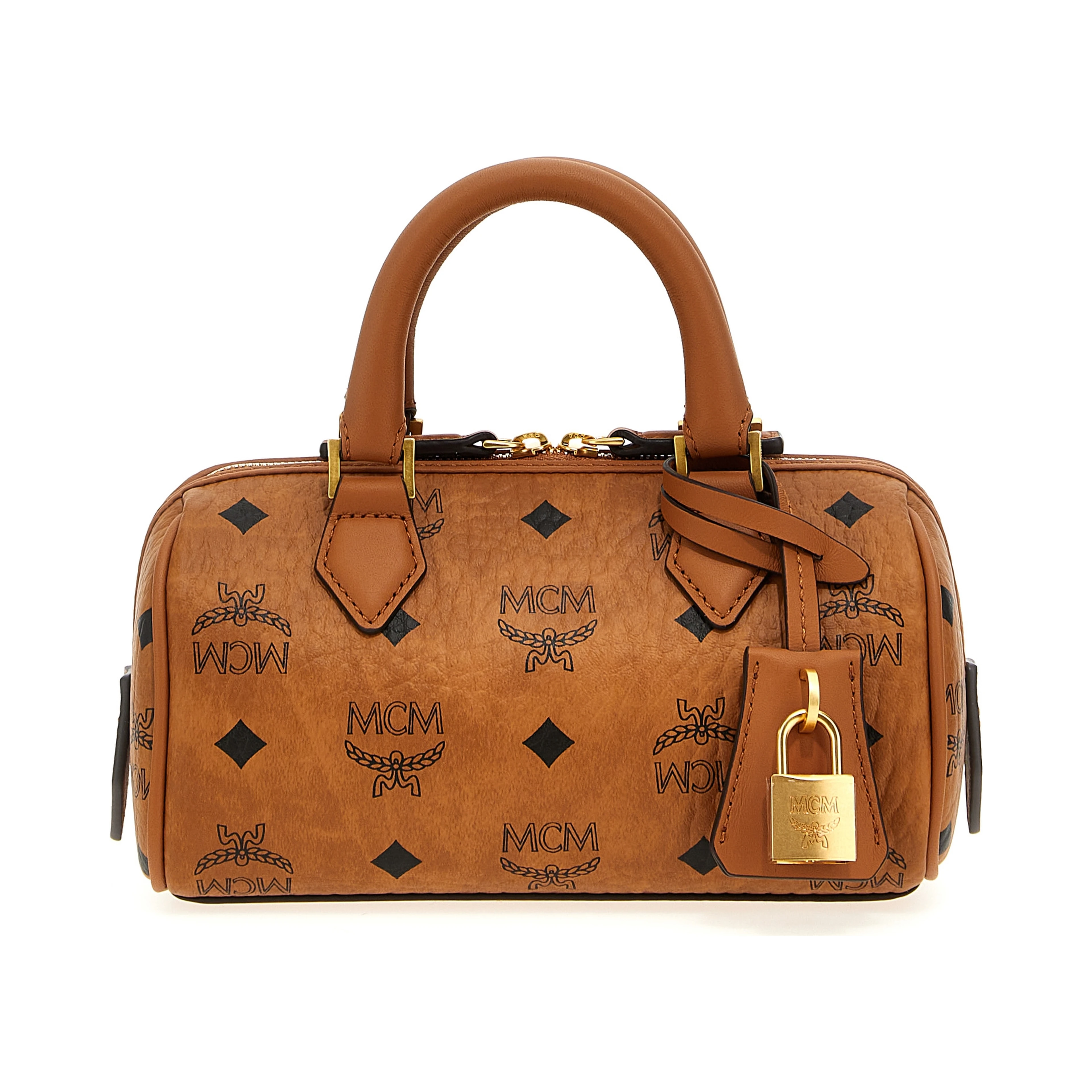Brown Polyethylene Handbag