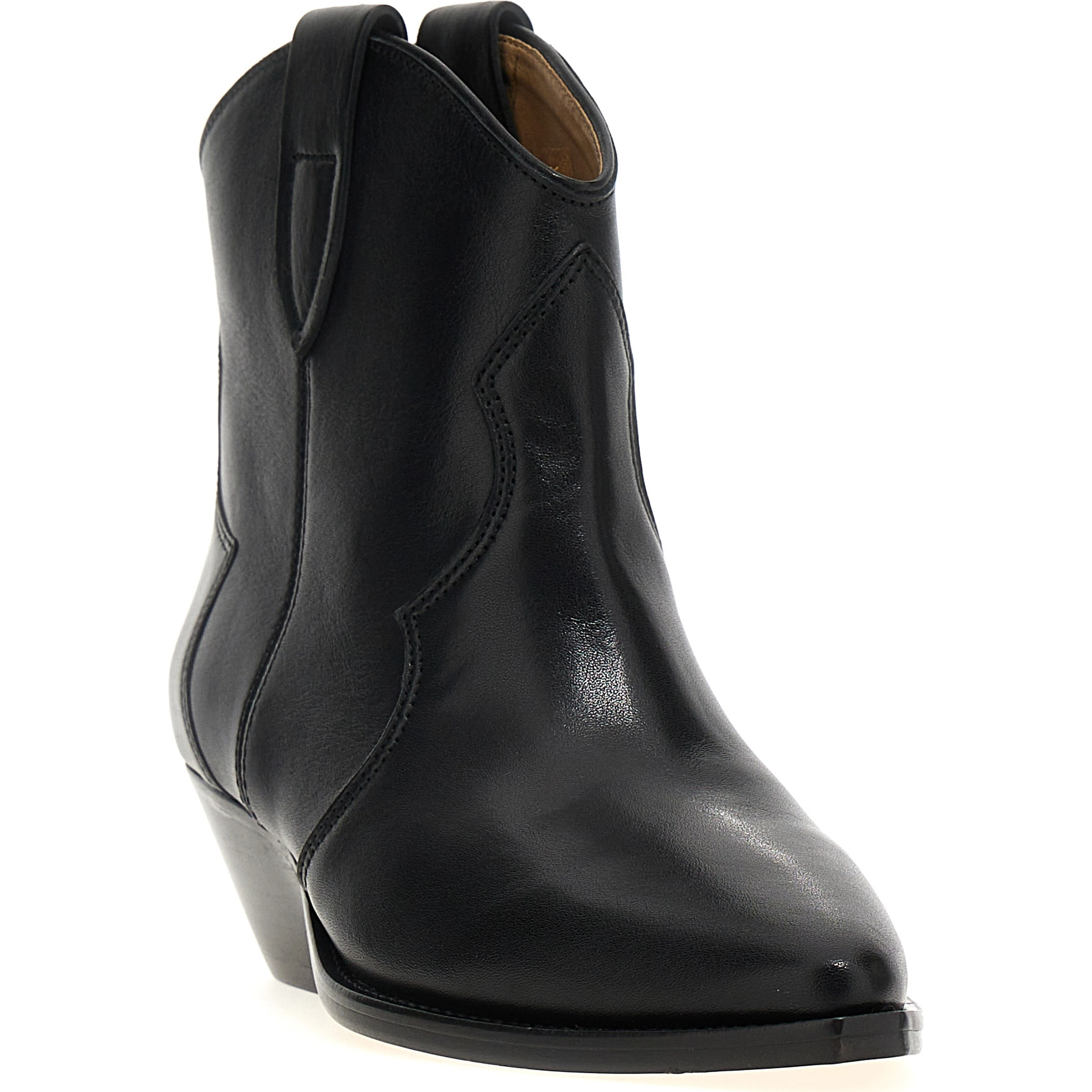 Black Calfskin Chelsea Boots