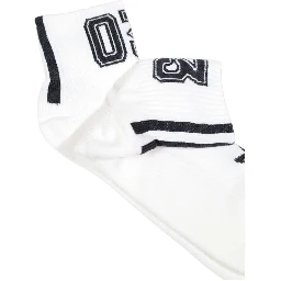 Black And White Cotton Socks