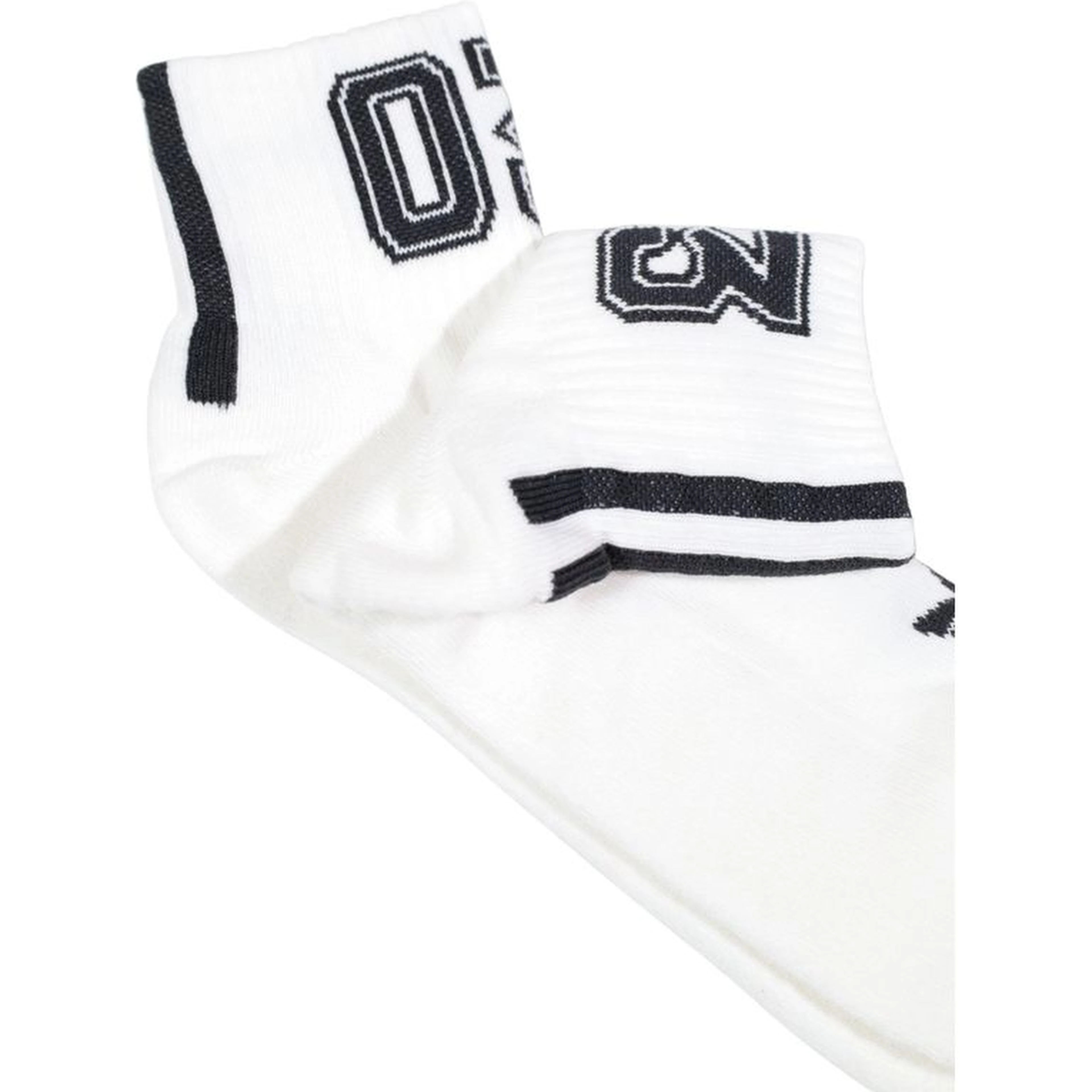 Black And White Cotton Socks