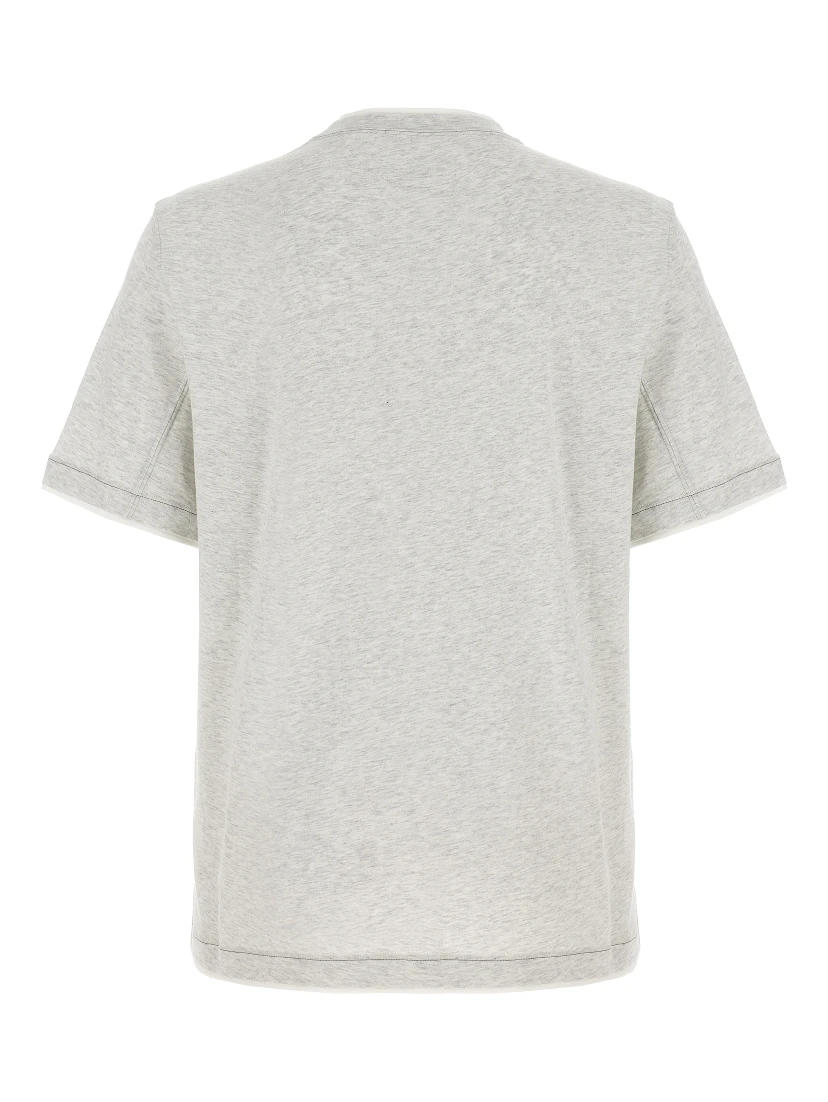 Gray Cotton T-Shirt