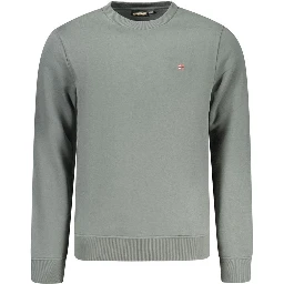 Green Cotton Sweatshirt