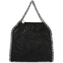 Black Polyester Handbag