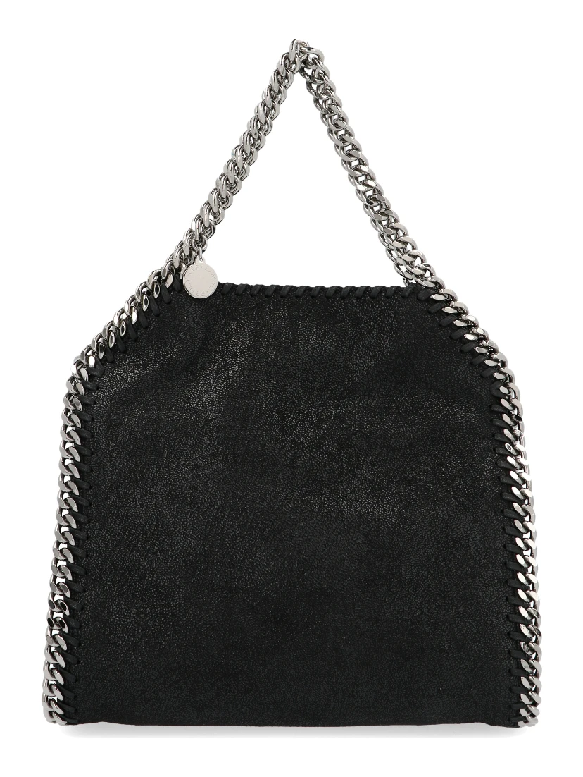 Black Polyester Handbag