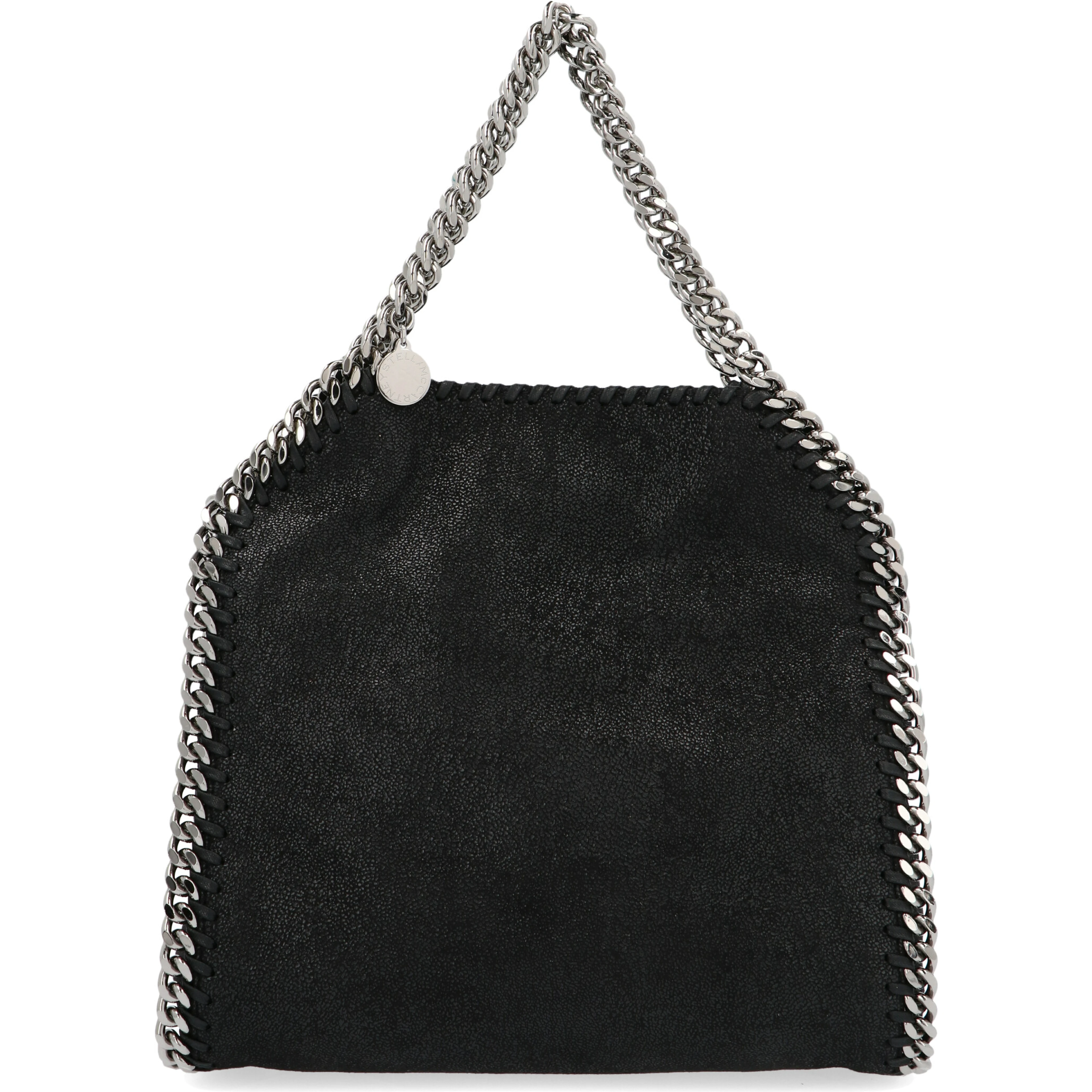 Black Polyester Handbag