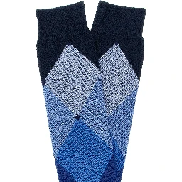 Blue Cotton Socks