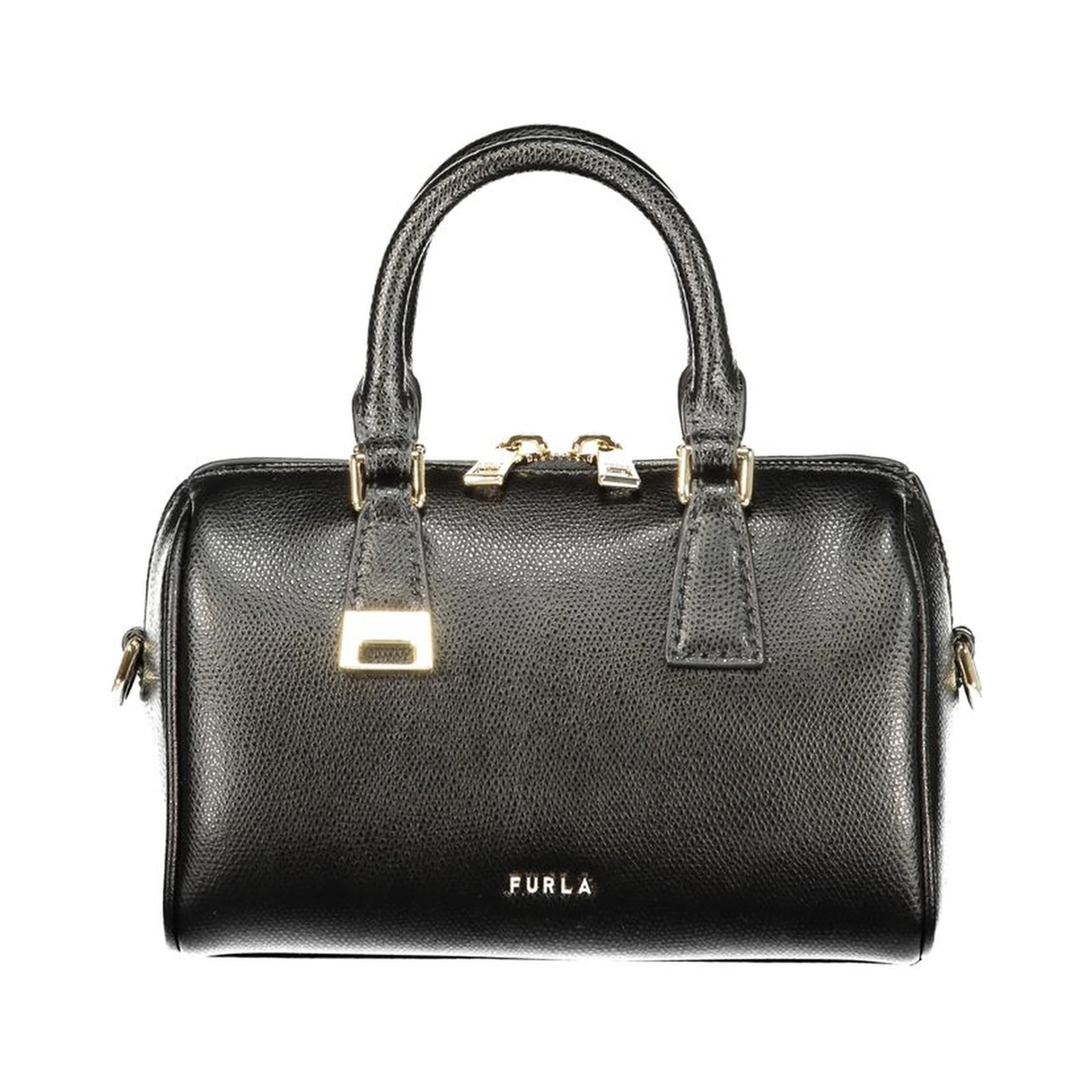 Black Leather Handbag