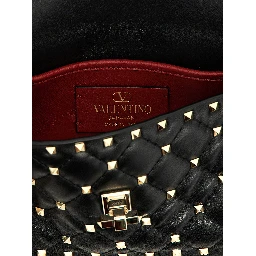 Black Lamb Leather Handbag