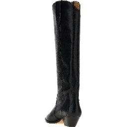Black Calfskin Chelsea Boots