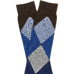 Brown Cotton Socks