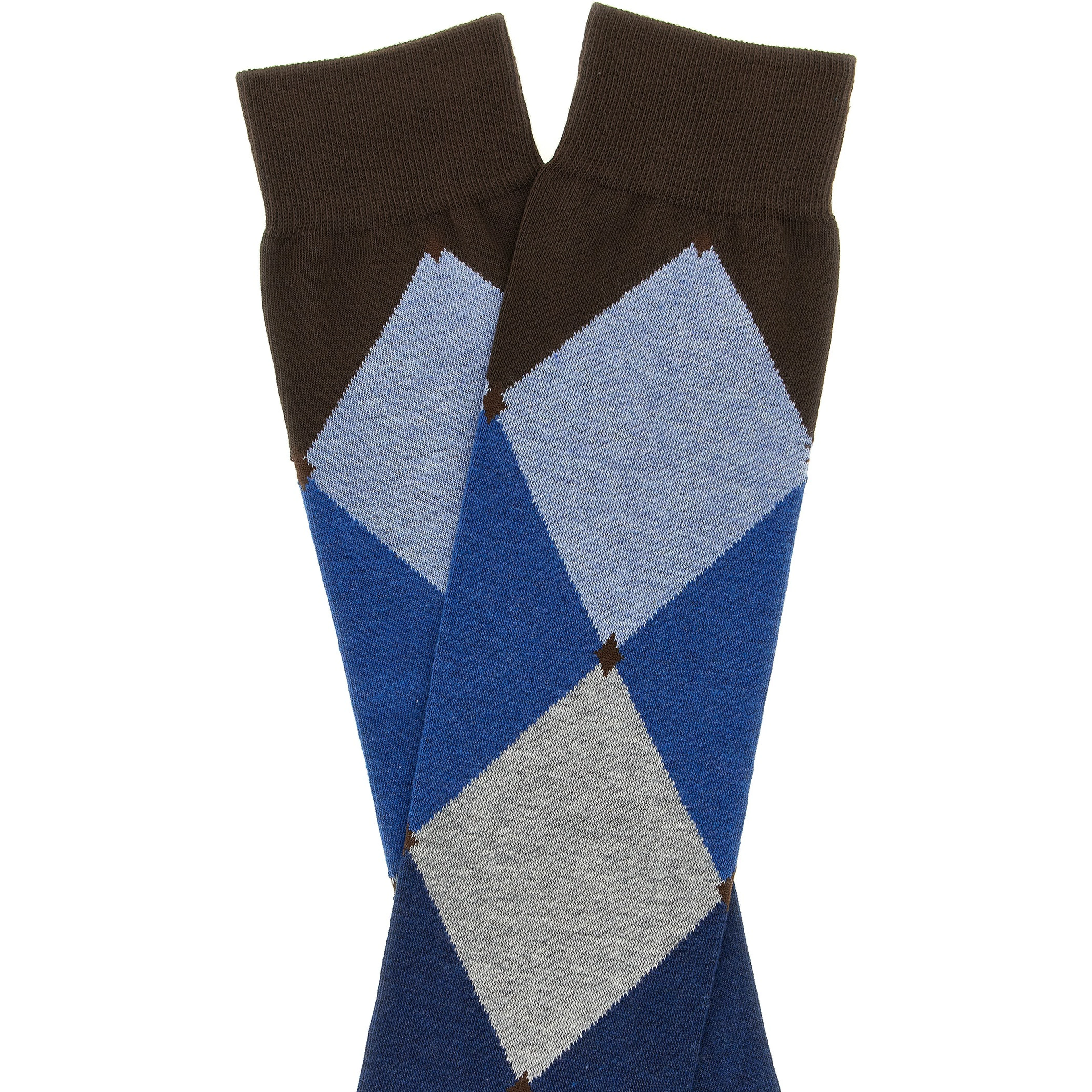 Brown Cotton Socks