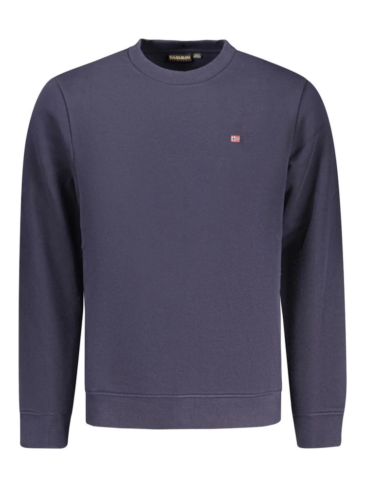 Blue Cotton Sweatshirt