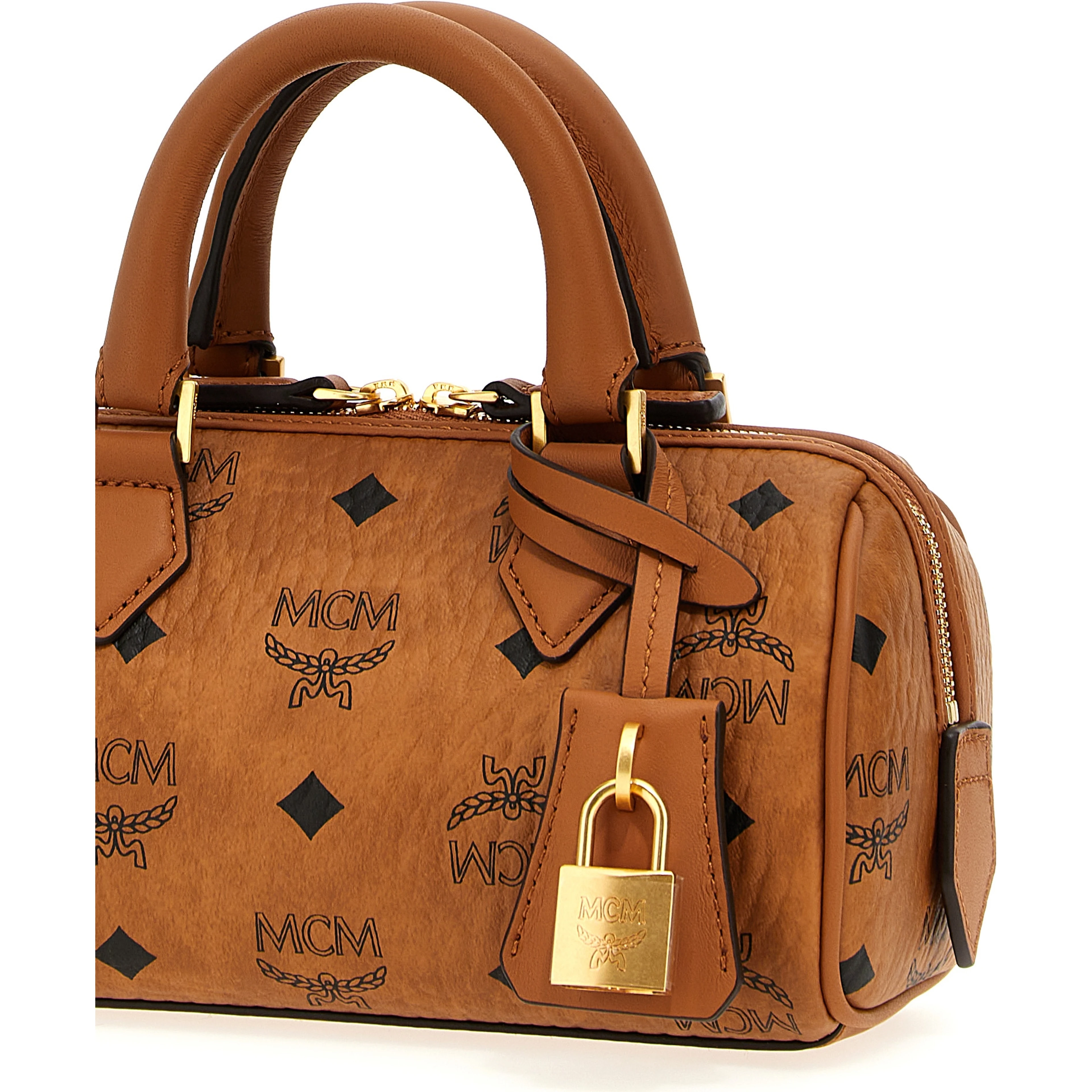 Brown Polyethylene Handbag