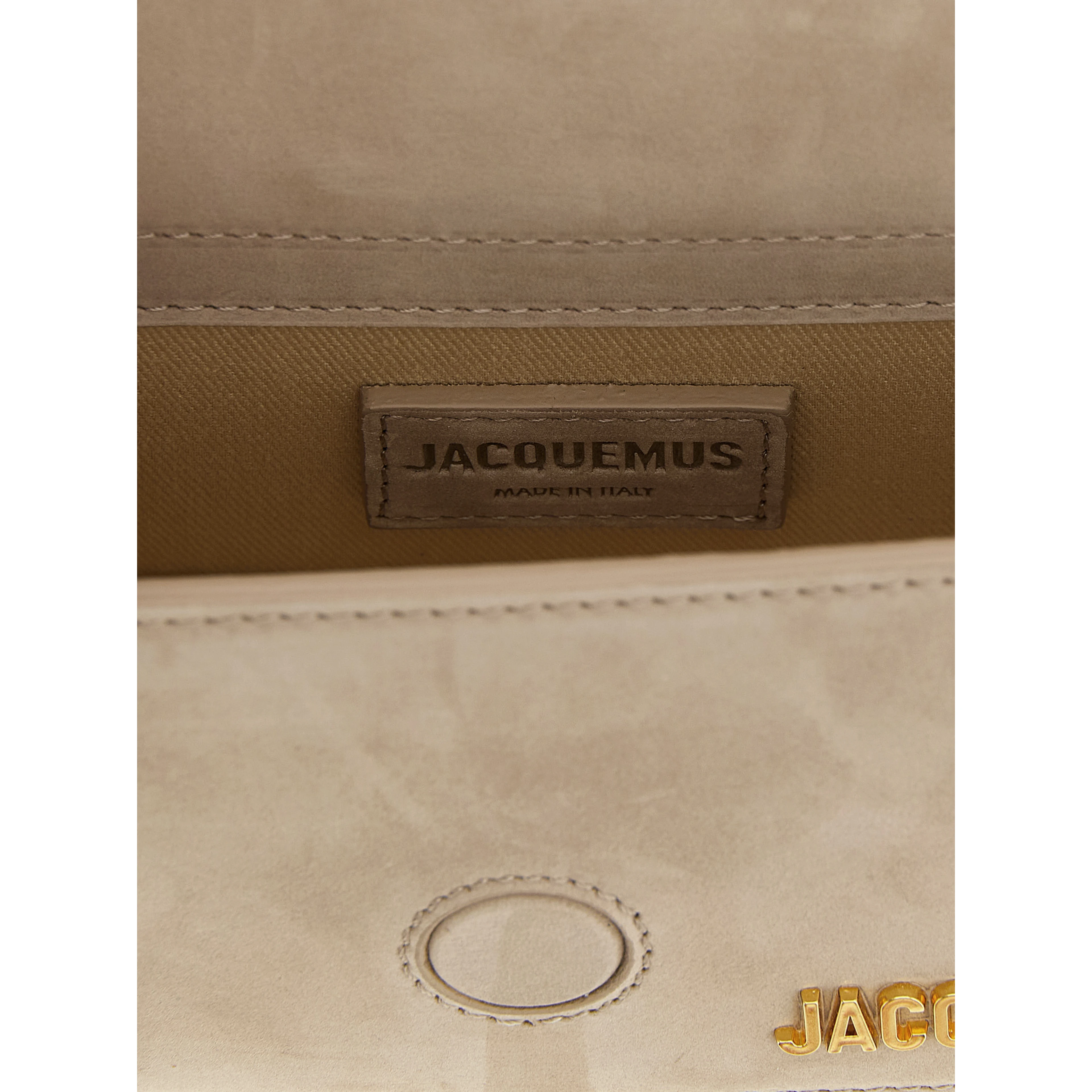 Beige Calfskin Handbag