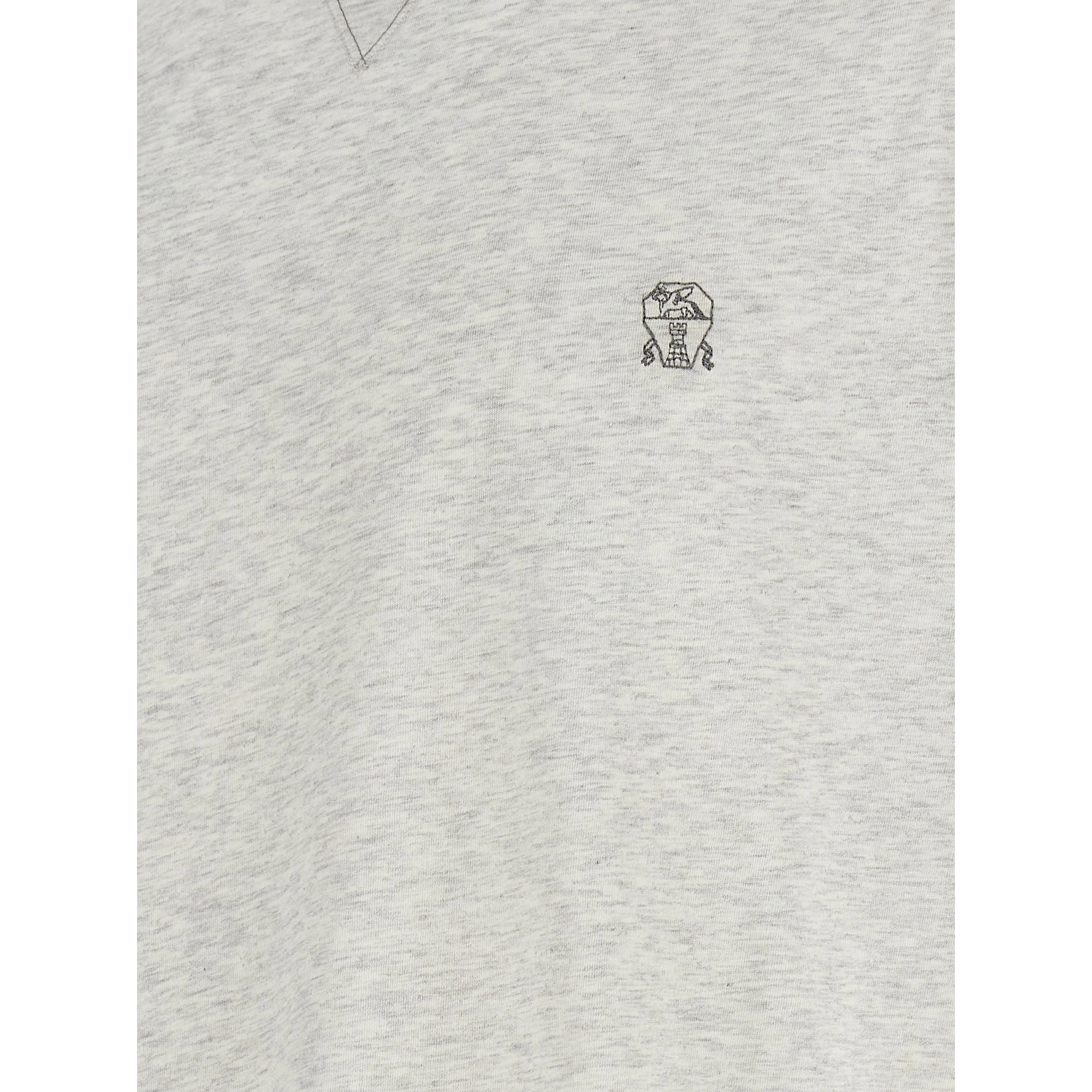 Gray Cotton T-Shirt